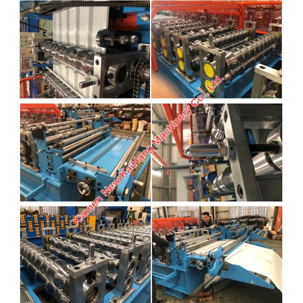 Professional Roof Panel Roll Forming Machine For Metal Trapezoidal Sheets