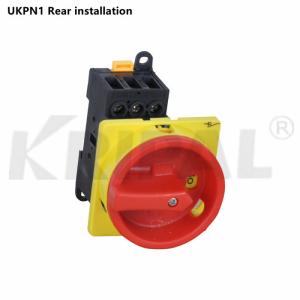 China ON OFF Changeover Rotary Switch 3P 230V 440V IP65 IEC Standard on sale