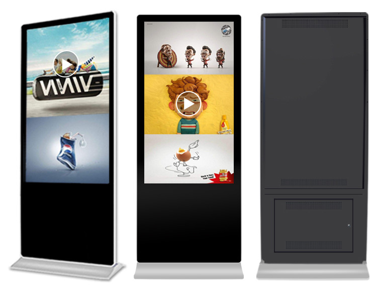 Android Indoor Digital Advertising Display With 10 - Point IR Touch Screen