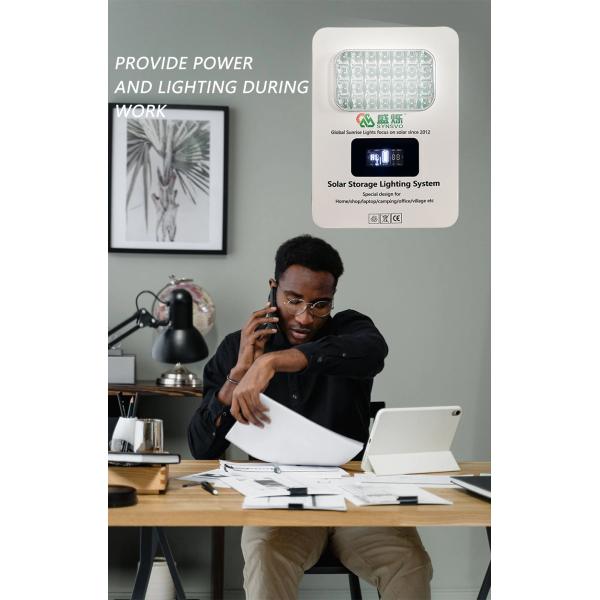 16V 12.5AH Portable Solar Generators Solar Storage Lighting System 22*30cm 180W/300W