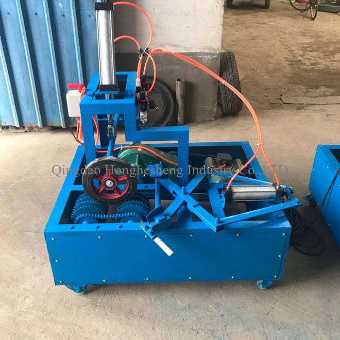 High Quality waste tire sidewall cutting machine Used tire circle cutting wire removing machine price