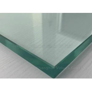 EN12150 19mm Tempered Glass Panels With Hole Cutcout Printing
