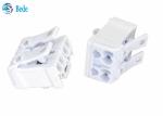 2 Poles PA66 Quick Terminal Blocks Lever Nuts 450V 24A Push In Connector Block