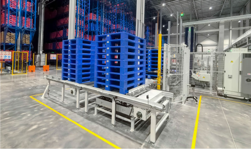 Double Deep Pallet Stacker ASRS