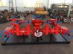 14MPa API Oil And Gas Divert Wellhead Manifold For Surface Well Testing Service