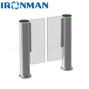 Wholesale RFID SS304 Entrance Swing Gate Turnstile 500mm Arm Auto Closing from china suppliers