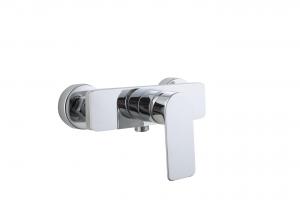 China Contemporary Wall Mounted Shower Mixer With Brass Material T9384 on sale