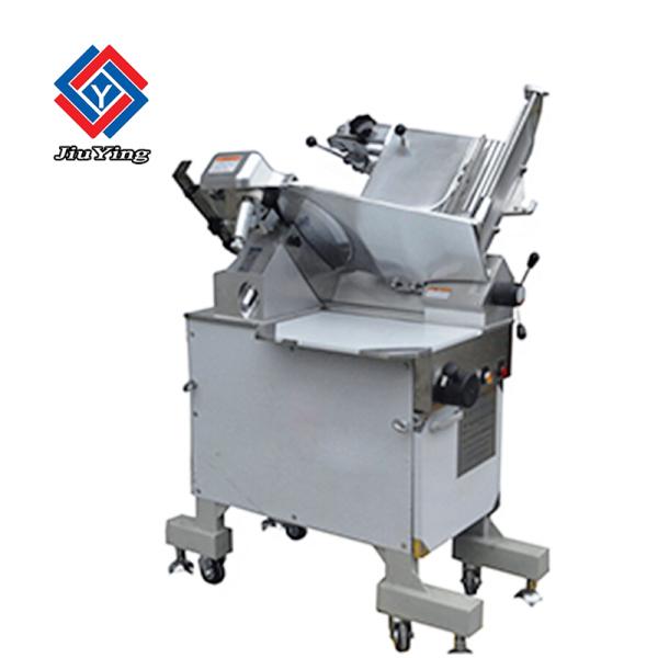Semi - Automatic Industrial Meat Slicer Capacity 50-68 Pcs / Min