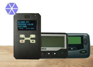 Wholesale 8 Musical Tones Flex Pager 12 - 16 Seconds Alert Time Built In Alarm Function from china suppliers