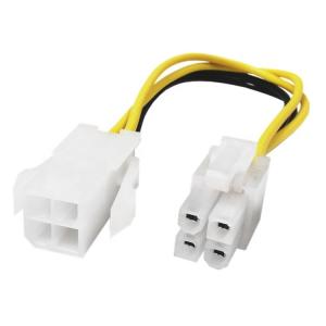 China Motherboard ATX Power Supply 4 Pin CPU Fan Extension Power Cable on sale