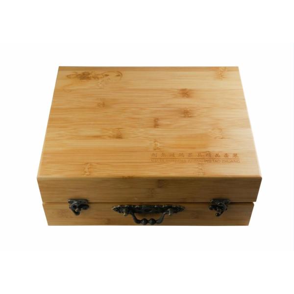 Heat Resistant Borosilicate Tea Infusion Set WIth Wood Packing , Mirror Polishing