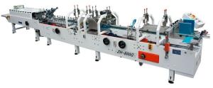 Wholesale ZH-800G Folding Gluing Machine Auto Folder Gluer Machine With Lock Bottom from china suppliers