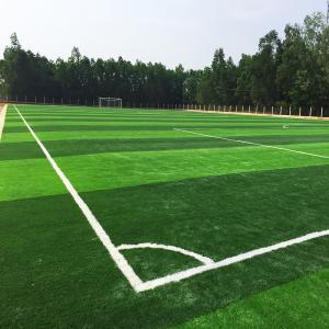 China Synthetic Artificial Football Field Fake Grass PE PP Material For Soccer Field on sale