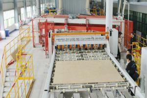 China Waste Wood MDF Production Line With Laminate Machine on sale