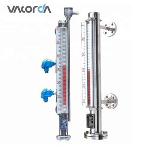 China 120mm Tank Magnetic Level Gauge With Magnetic Float Level Sensor Switch on sale