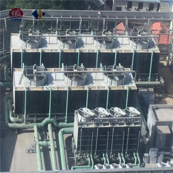 Industrial Square Cross Flow Water Cooling Tower Chiller with 380V Voltage and PVC Filler