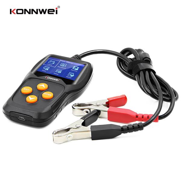 Quality Portable Car Battery Tester With Printer Checking Internal Resistance Value Unique Pattern Design for sale