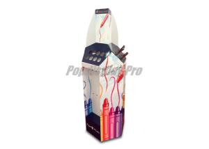 China Paper Floor Hook Display Stand Creative Design 24 Hooks Clear Pen Holders on sale