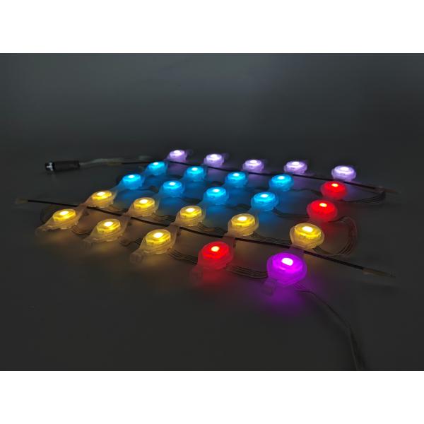 Adjustable Brightness LED Grid Screen with DMX512 Control and Customizable SMD3535 LED Point Light