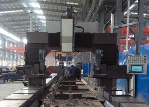 Wholesale Gantry Movable CNC Large Welded H Beam Drilling Machine Line Three Sides from china suppliers