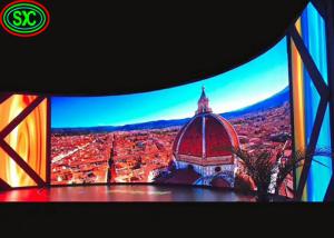 China 1000nits SMD2121 P3.91 Indoor Curved Led Display For Stage full color indoor led display on sale