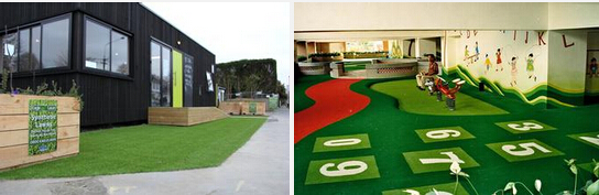 3/8'' Artificial Turf Grass Residential Landscaping Synthetic Grass