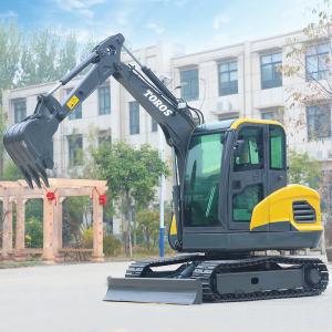 China 300mm Track Width Mini Excavator Machine Max Digging Depth 2345mm Wheelbase 1800mm on sale