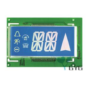 Wholesale 16SEGMENT ELEVATOR LCD DISPLAY GVH430A DC12V DC24V from china suppliers