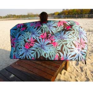 China Wholesale Microfiber Beach Towel Custom Printed Sand Free Beach Towel on sale
