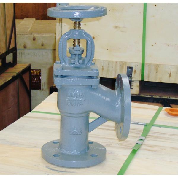 Dn200 Pn16 Cast Iron Globe Valves Flange Type Manual Operated Angel