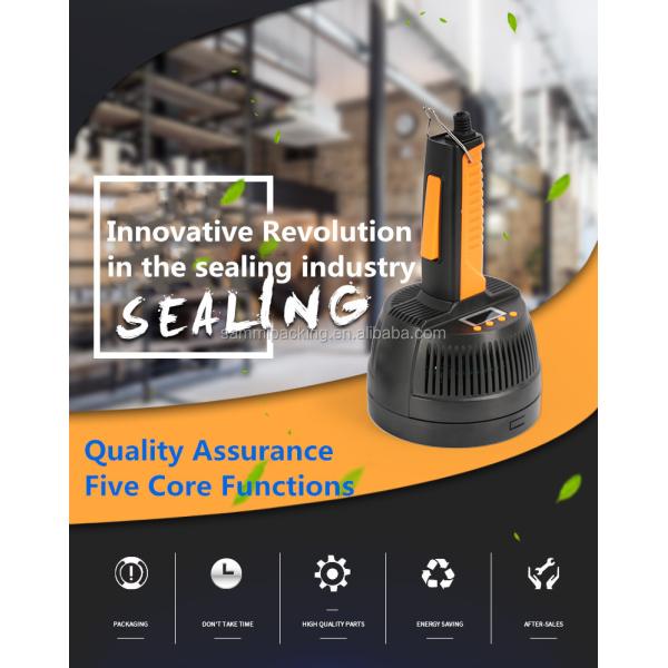 New Portable Aluminum Foil Induction Sealer Semi-Automatic Bottle Lid Sealing Machine Electric Driven Carton Packaging