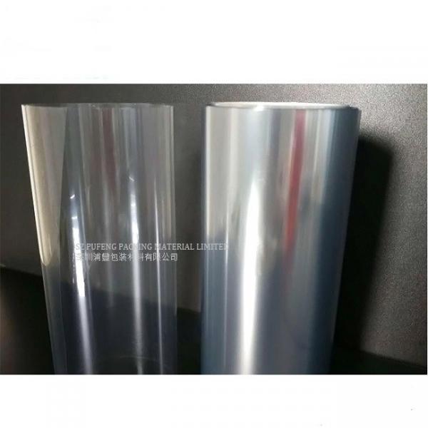 Transparent 10mm-200mm PET Protective Film , Moisture Proof Silicone Coated Polyester Film