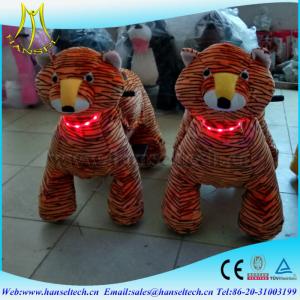 China Hansel new designedcoin operateed indoor games for office machine shopping mall electrical toy animal riding on sale