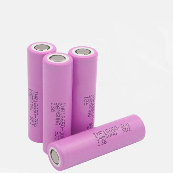 Quality 18650 3.7V 3000mah 30Q Lithium Solar Rechargeable Battery Cells for sale
