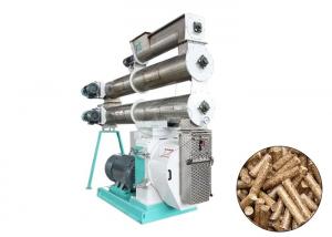 China Easy Operating Animal Food Pellet Machine , 55kw Poultry Pellet Feed Plant on sale