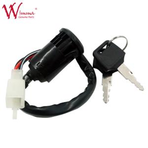 China Motorcycle Ignition Switch For Honda CG125 4 Pins Black Universal With 2 Keys And Competitive Price on sale