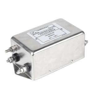 China Single Phase EMI Filter  RFI Noise Filter M4 Screw Output 250V Power Line Filter on sale