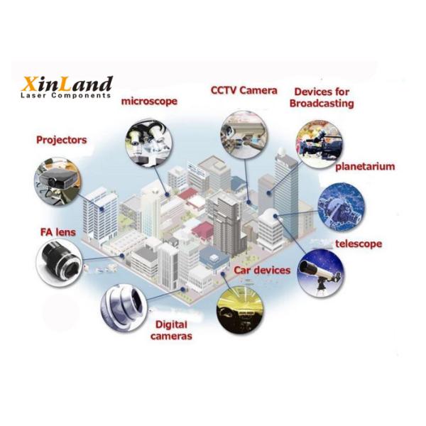 Optical Plano Convex Cylindrical Lens Medical Science Laser Line Generator Lens