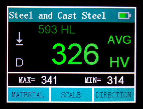 Leeb Portable Hardness Testing Equipment ABS Material RHL170 With Printer