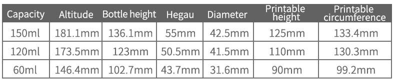 Silk Screen Printing 60ml 120ml 150ml Empty PET Plastic Spray Bottle Toner Body Skincare Fine Mist Cosmetic Bottle