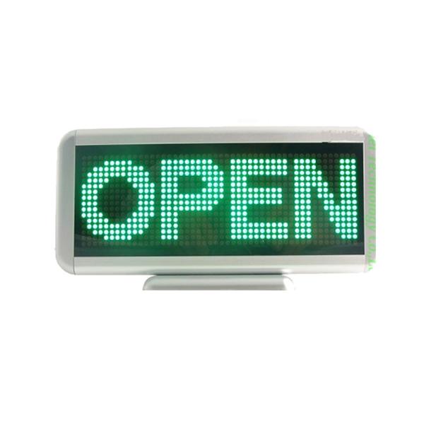 Quality LED Desk Screen Board Name Badge Scrolling Message Display/Green/Advertising C1648PG for sale