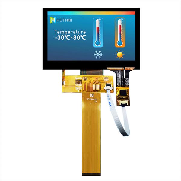 4.3 Inch 480x272 Pcap Monitor Sunlight Readable TFT LCD Display Module