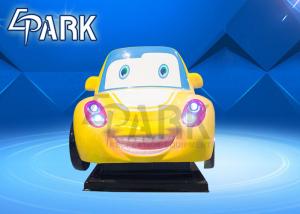 China Cartoon Design Fun Rides Swing Car Game Machine / Kids Amusement Parks on sale