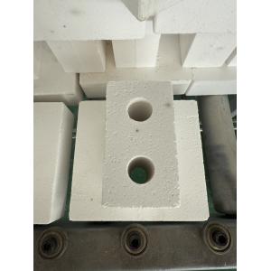 Double Hole Ceramic Support Block High Temperature Resistance