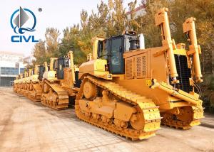 China Track Bulldozer SD9 With Ripper  430HP Elevated Sprocket Hydraulic Bulldozer SD9 New Bulldozer Yellow Color on sale