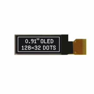 Wholesale 0.91 Inch OLED Display Module 128X32 I2c Interface 14 Pin HTN STN from china suppliers