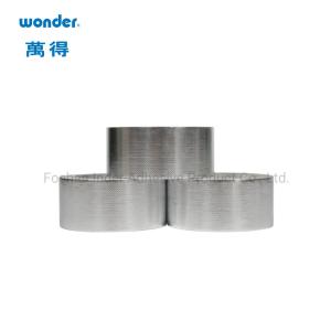 China Adhesive Aluminum Foil Tape Without Liner 0.108mm Thickness Refrigerator Use on sale
