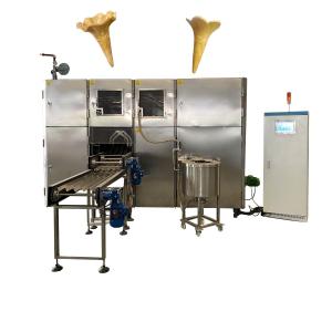 China Full Automatic Waffle Cone Making Machine Steel Structure Space Saving on sale