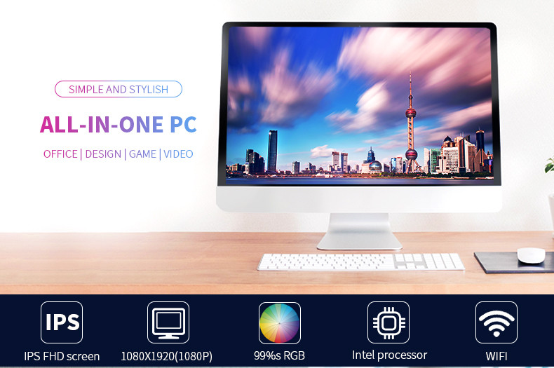 23.6" Wireless Desktop Computer