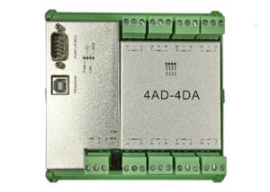 Standard Industrial PLC Programmable Logic Controller With 4 pass AD / 4 pass DA